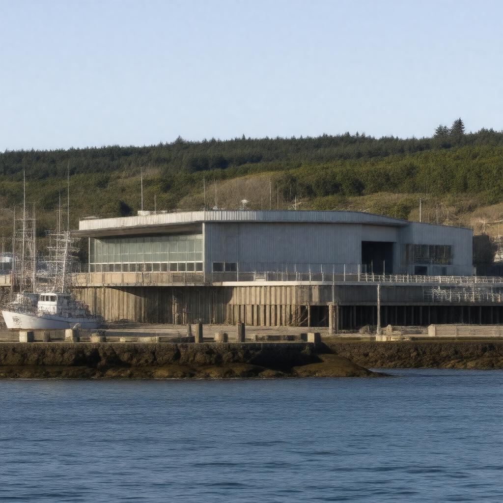 Click to view larger image AI-created image of Hatfield Marine Science Center