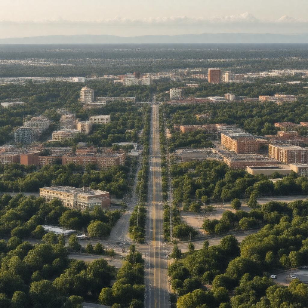 AI-created image of Hattiesburg