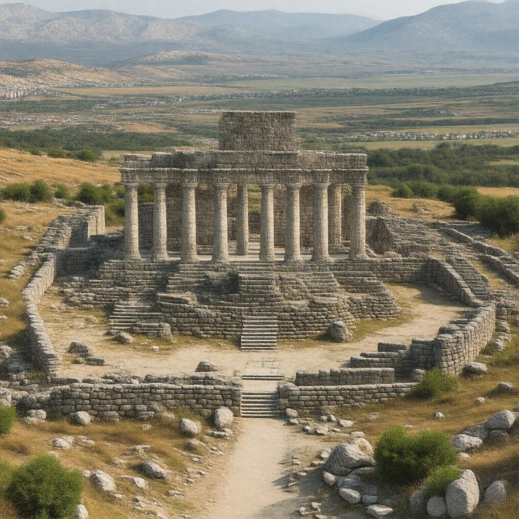 AI-created image of Hattusa