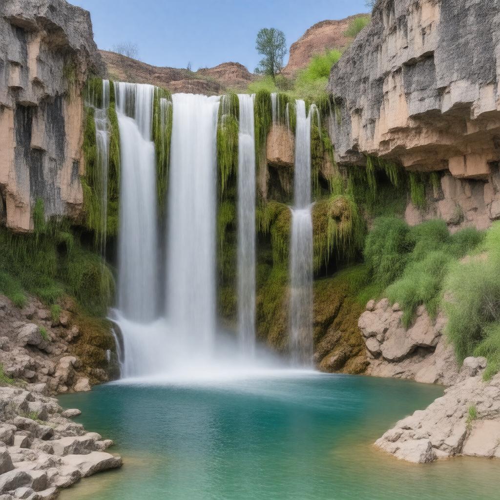 Click to view larger image AI-created image of Havasu Falls