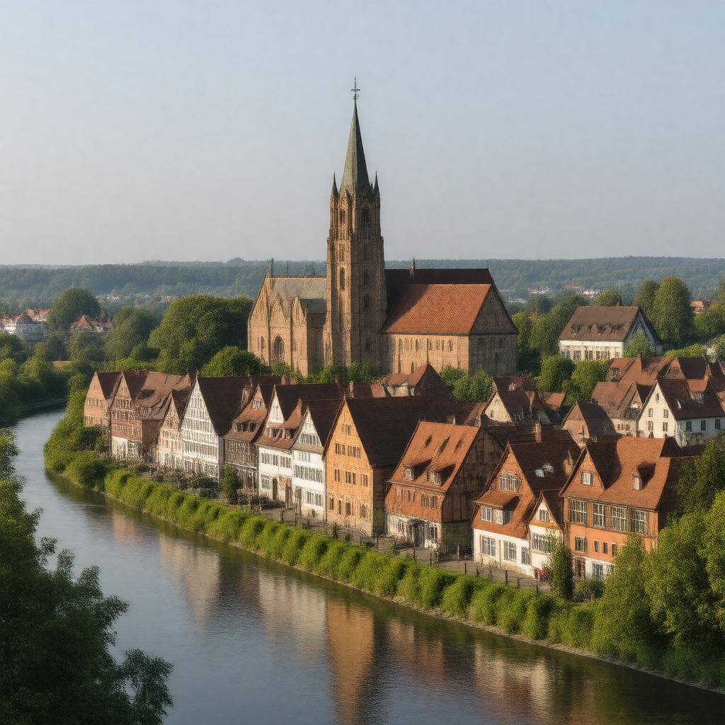 AI-created image of Havelberg