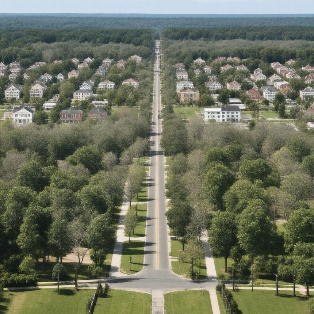 AI-created image of Haverford Township