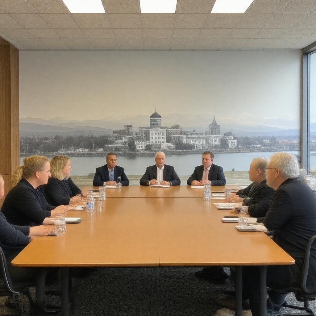 AI-created image of Haverhill School Committee