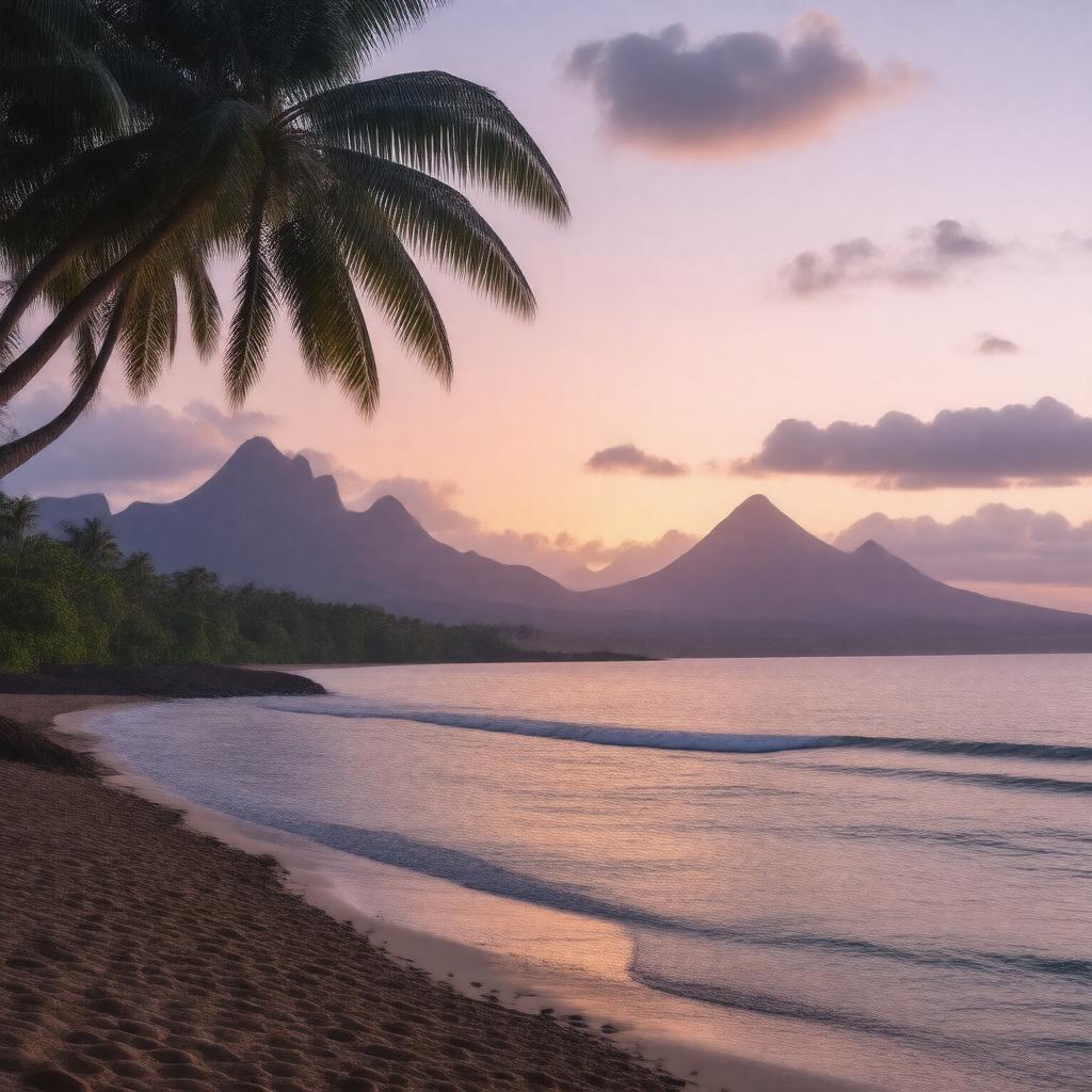 AI-created image of Hawaiʻi