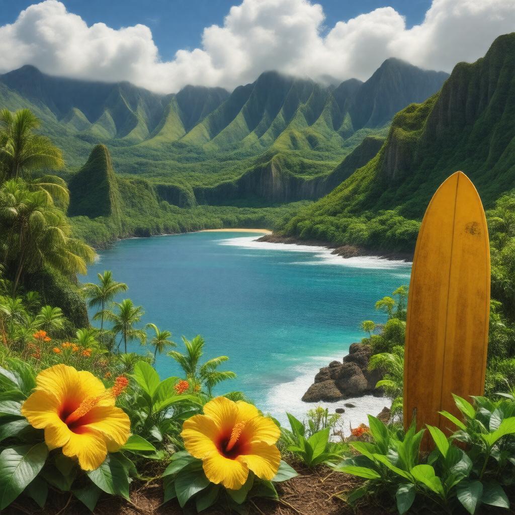 AI-created image of Hawaii