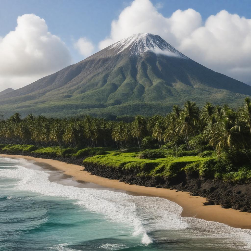 AI-created image of Hawaii (Big Island)