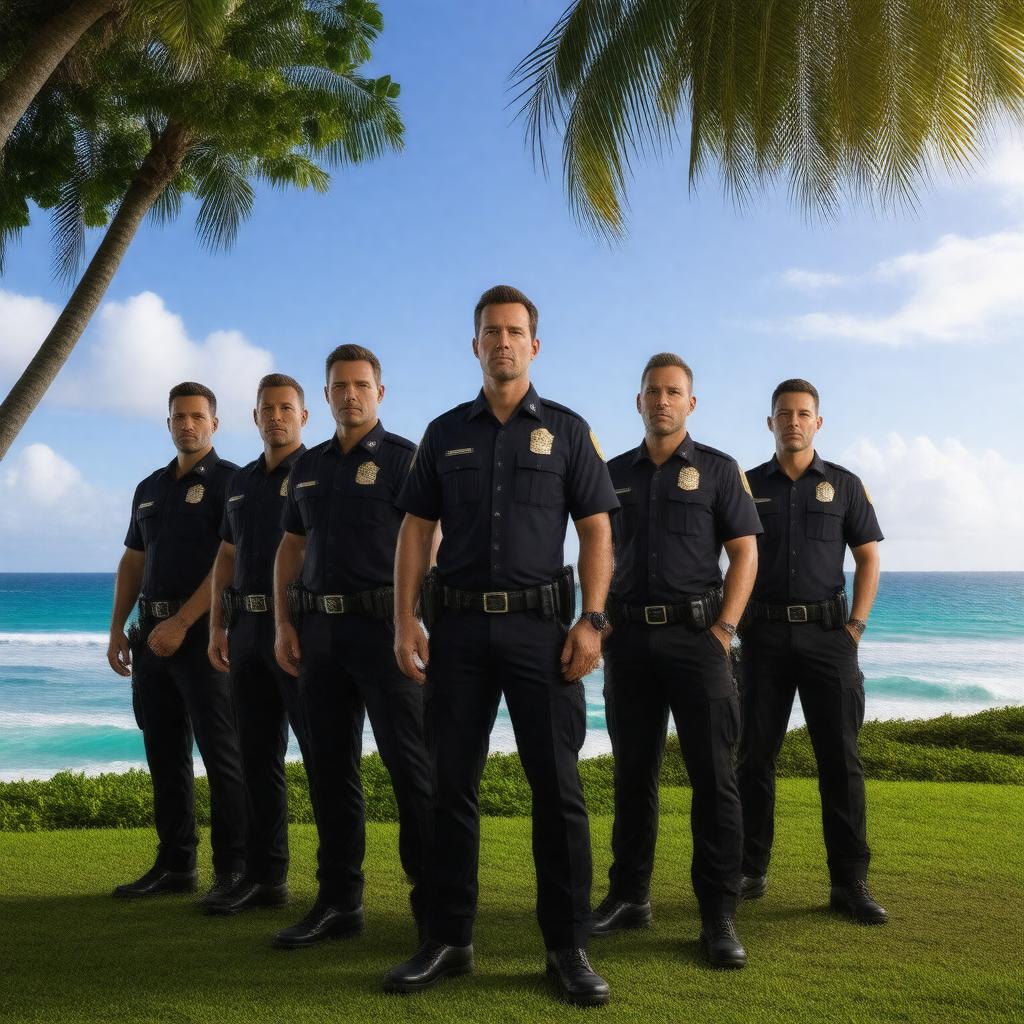 AI-created image of Hawaii Five-0