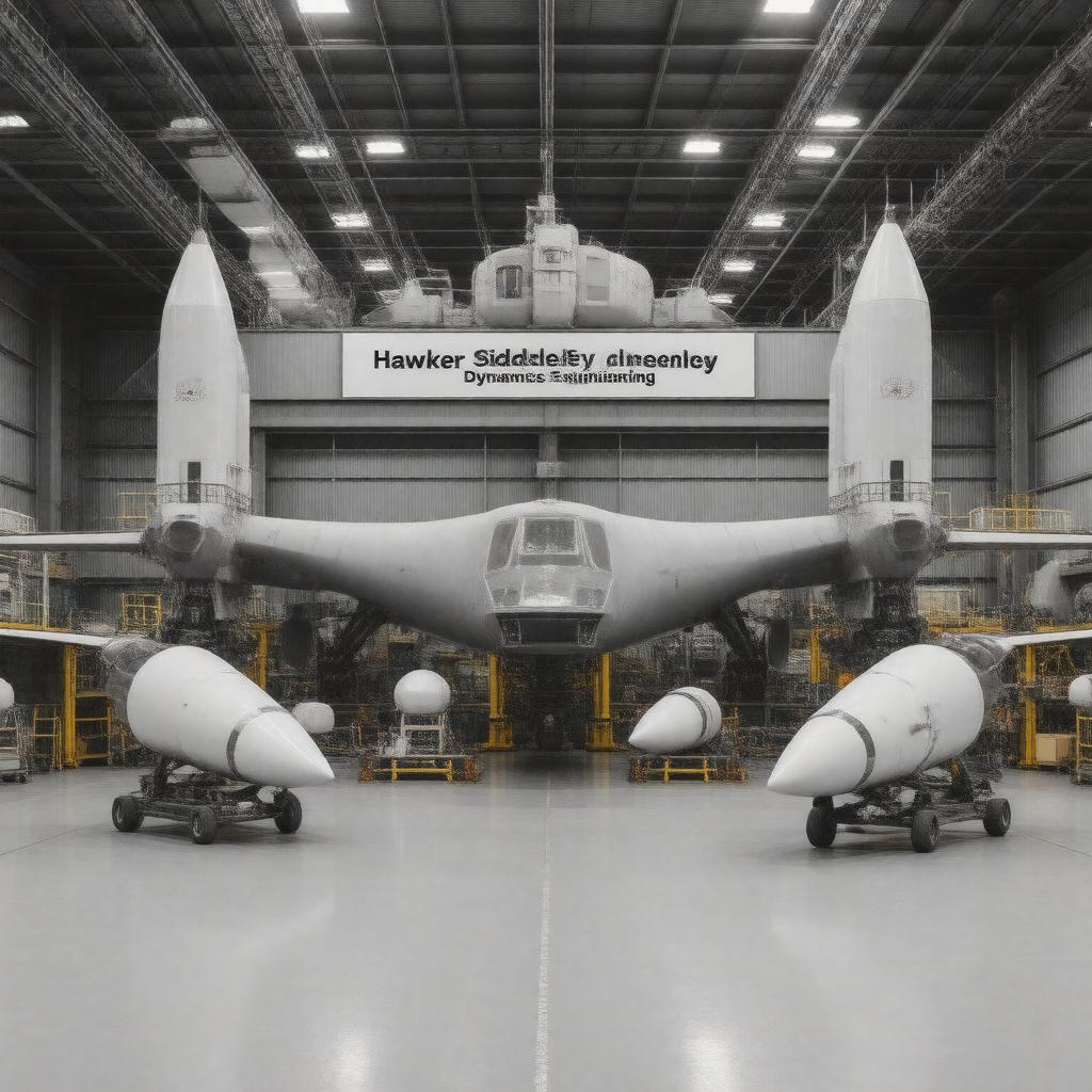 AI-created image of Hawker Siddeley Dynamics Engineering