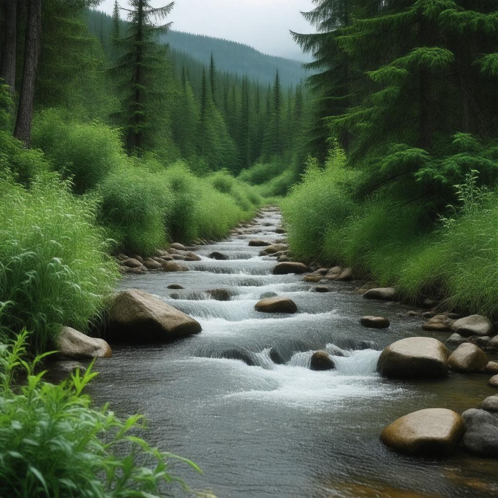 AI-created image of Hawkes Brook