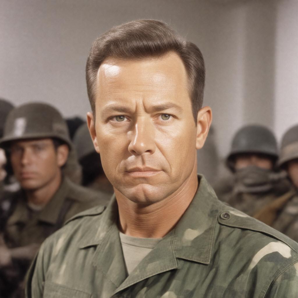 AI-created image of Hawkeye Pierce