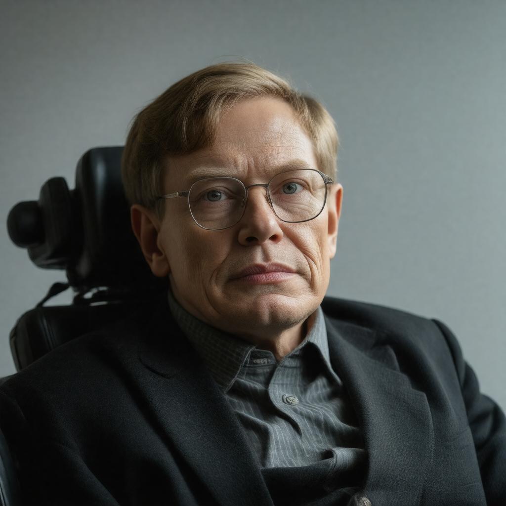 AI-created image of Hawking (2004 film)
