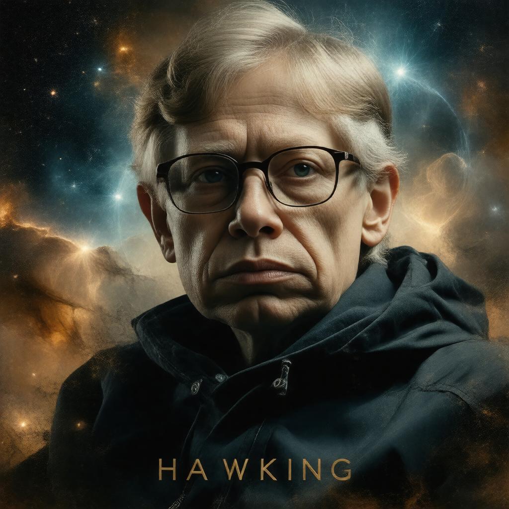 AI-created image of Hawking (2013 film)