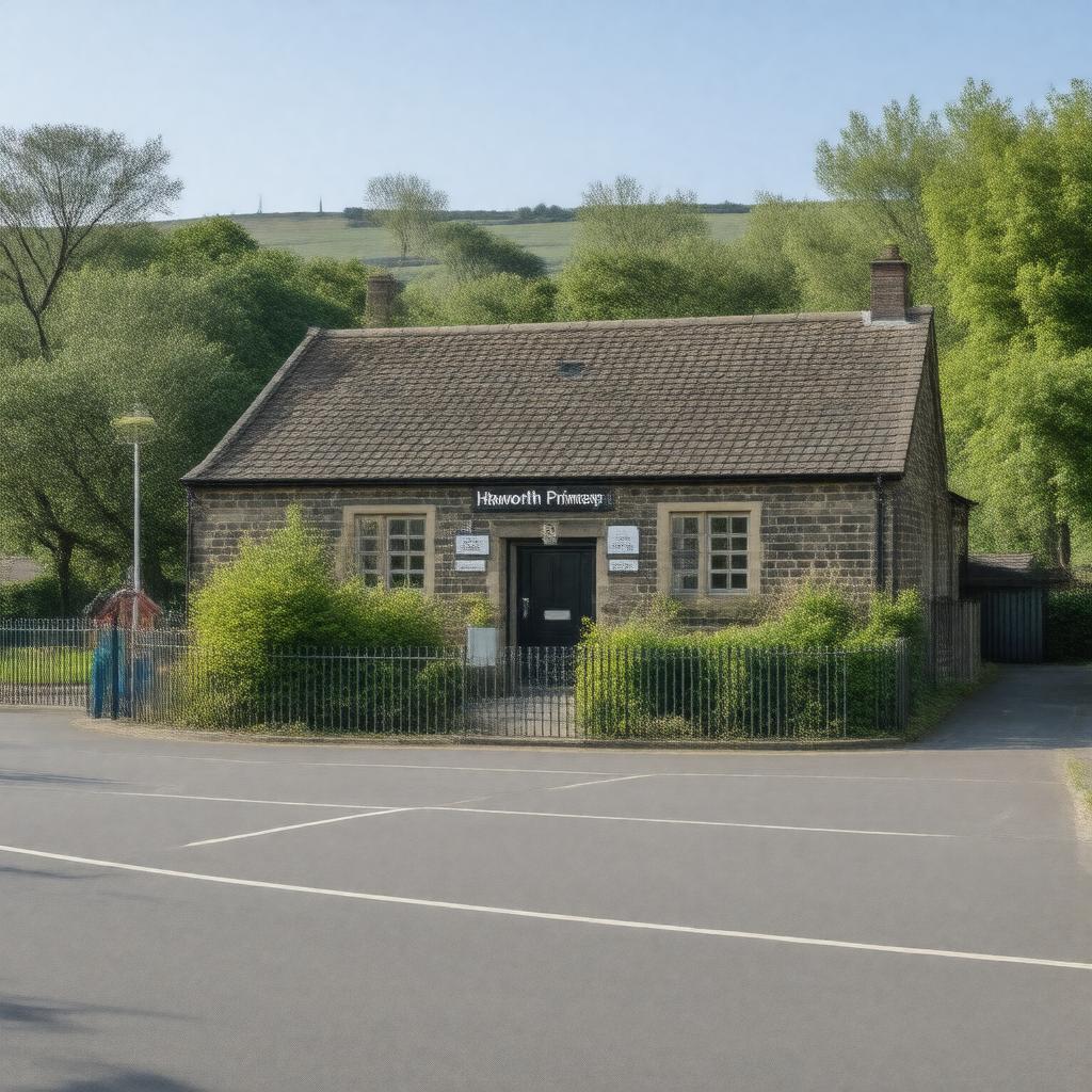 AI-created image of Haworth Primary School