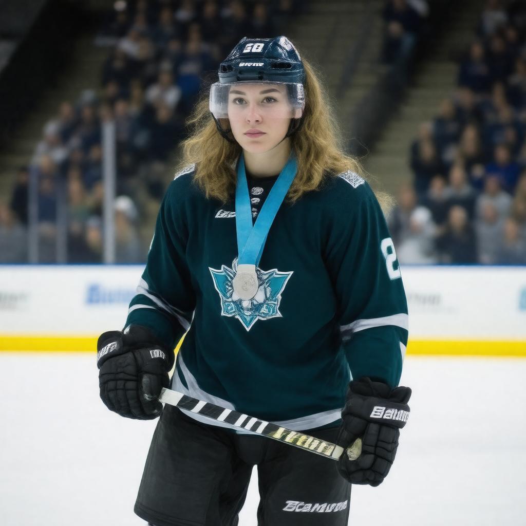 AI-created image of Hayley Scamurra