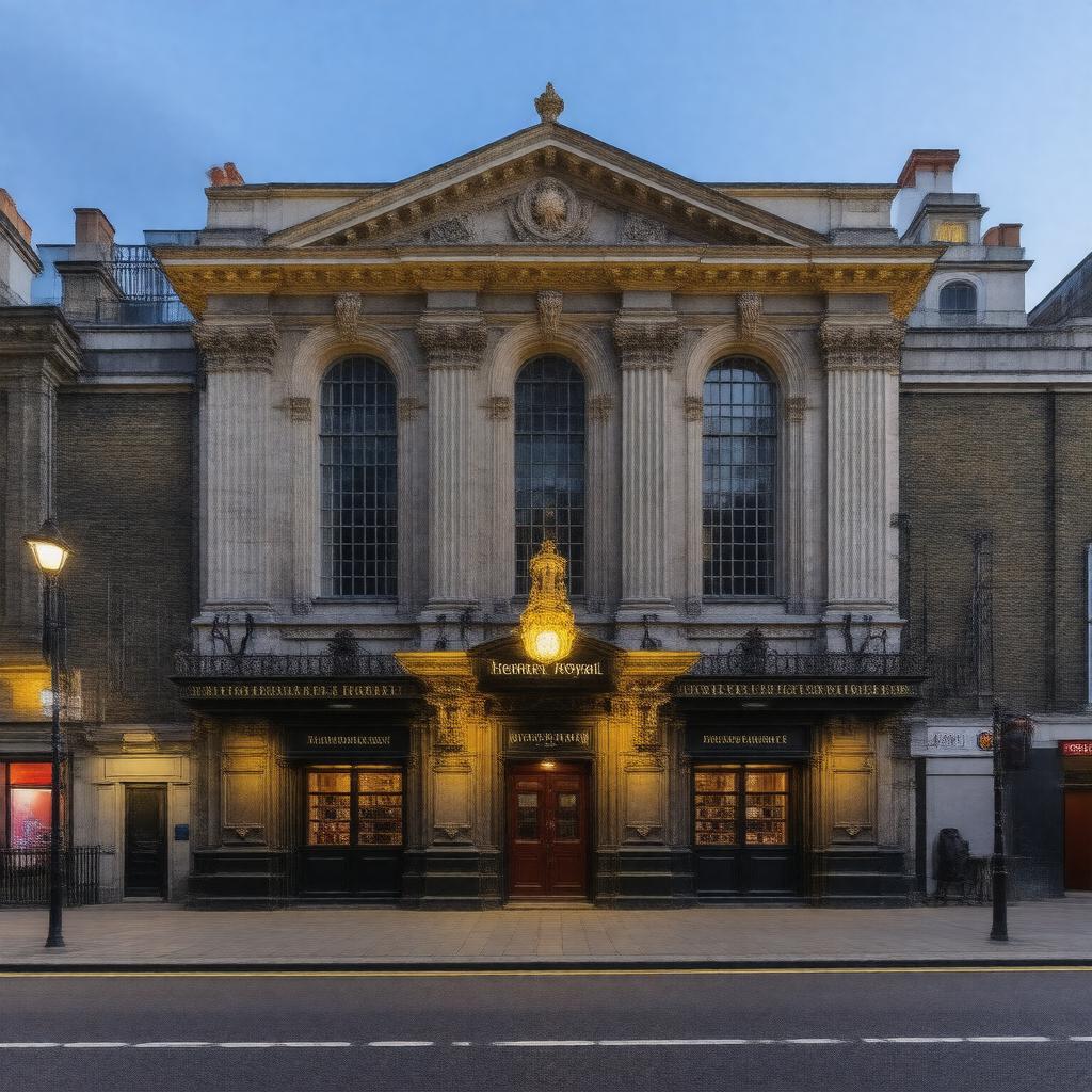 AI-created image of Haymarket Theatre