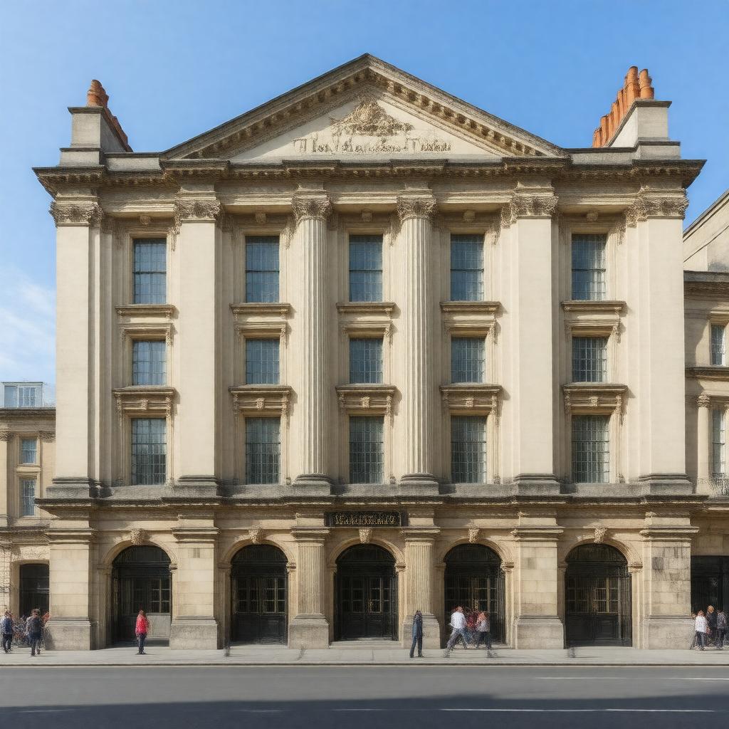 AI-created image of Haymarket Theatre, London