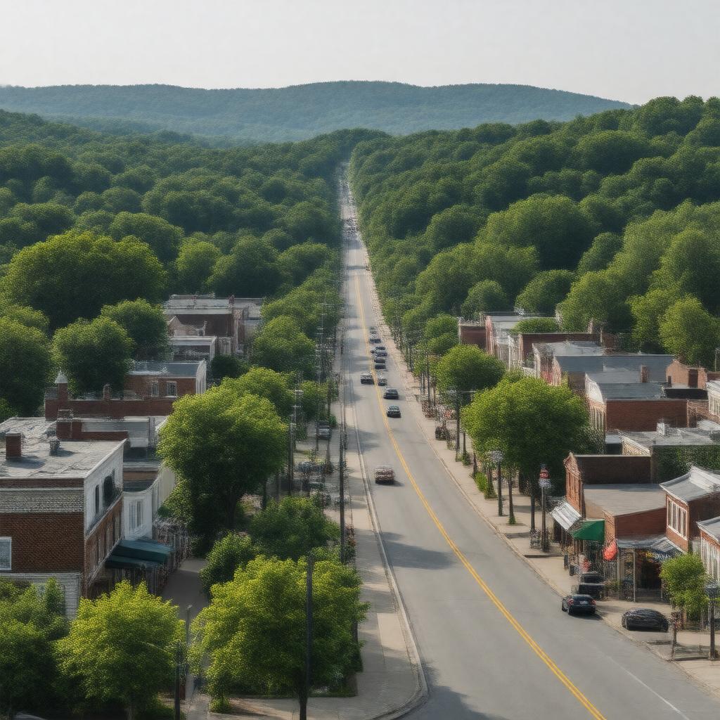 AI-created image of Haymarket, Virginia