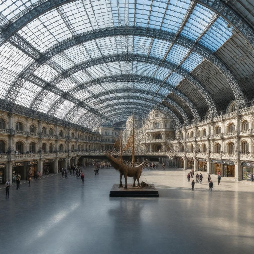 AI-created image of Hay's Galleria