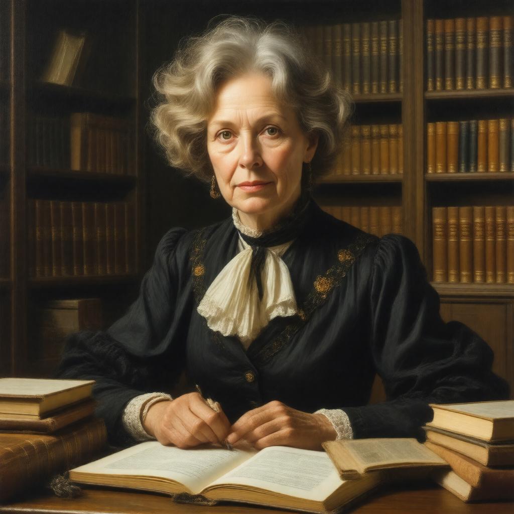 AI-created image of Hazel Carr Robson