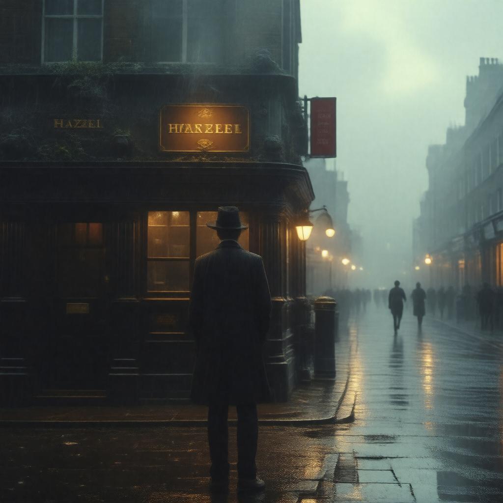 AI-created image of Hazell (detective novels)