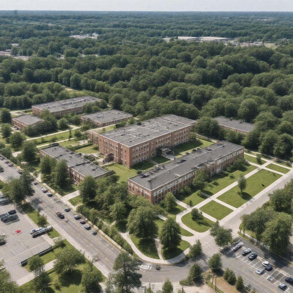 AI-created image of Hazelwood School District