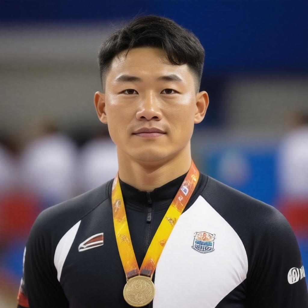 AI-created image of He Chong