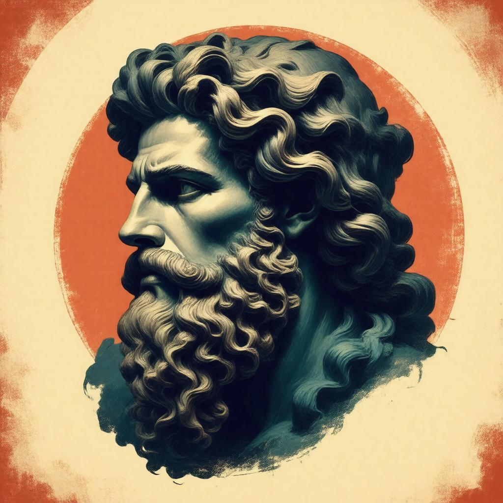 AI-created image of Head of Zeus