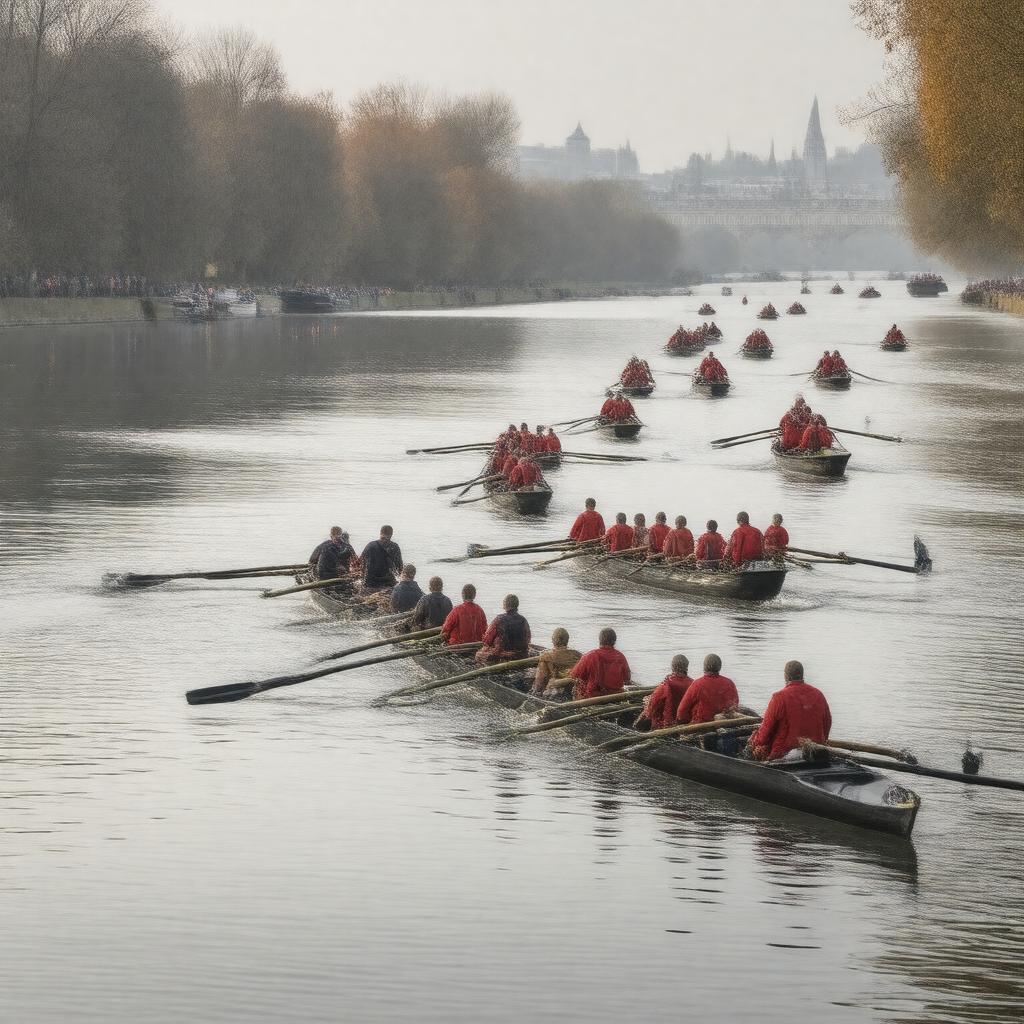 AI-created image of Head of the River