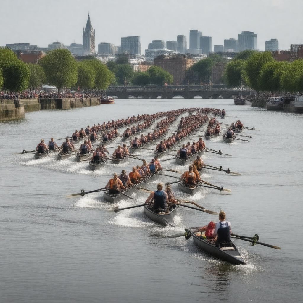 AI-created image of Head of the River Race