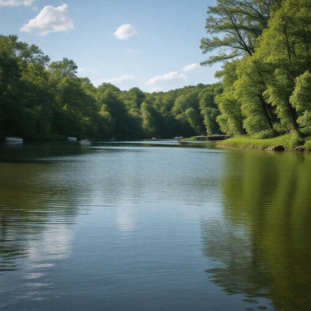 AI-created image of Heard Pond