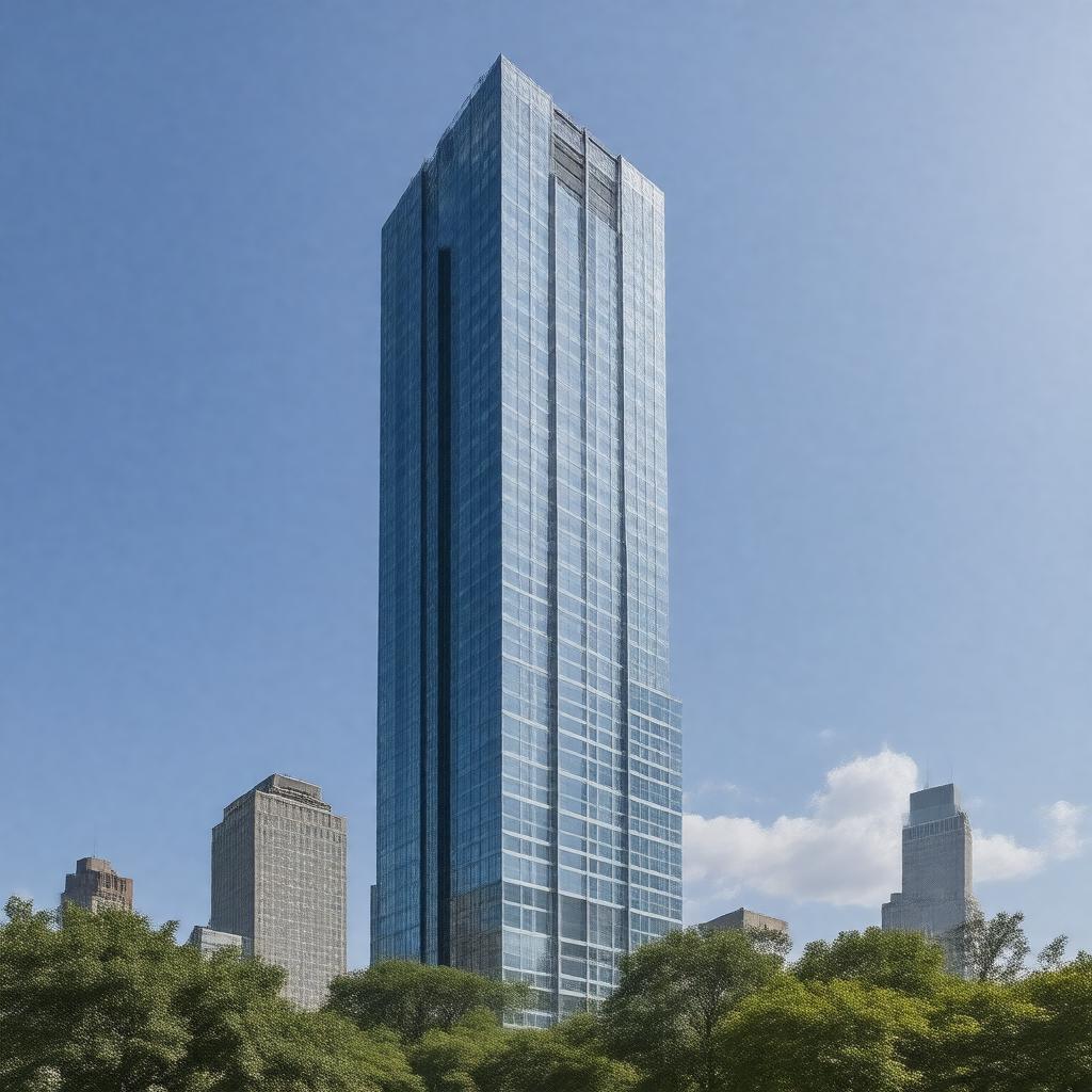 AI-created image of Hearst Tower