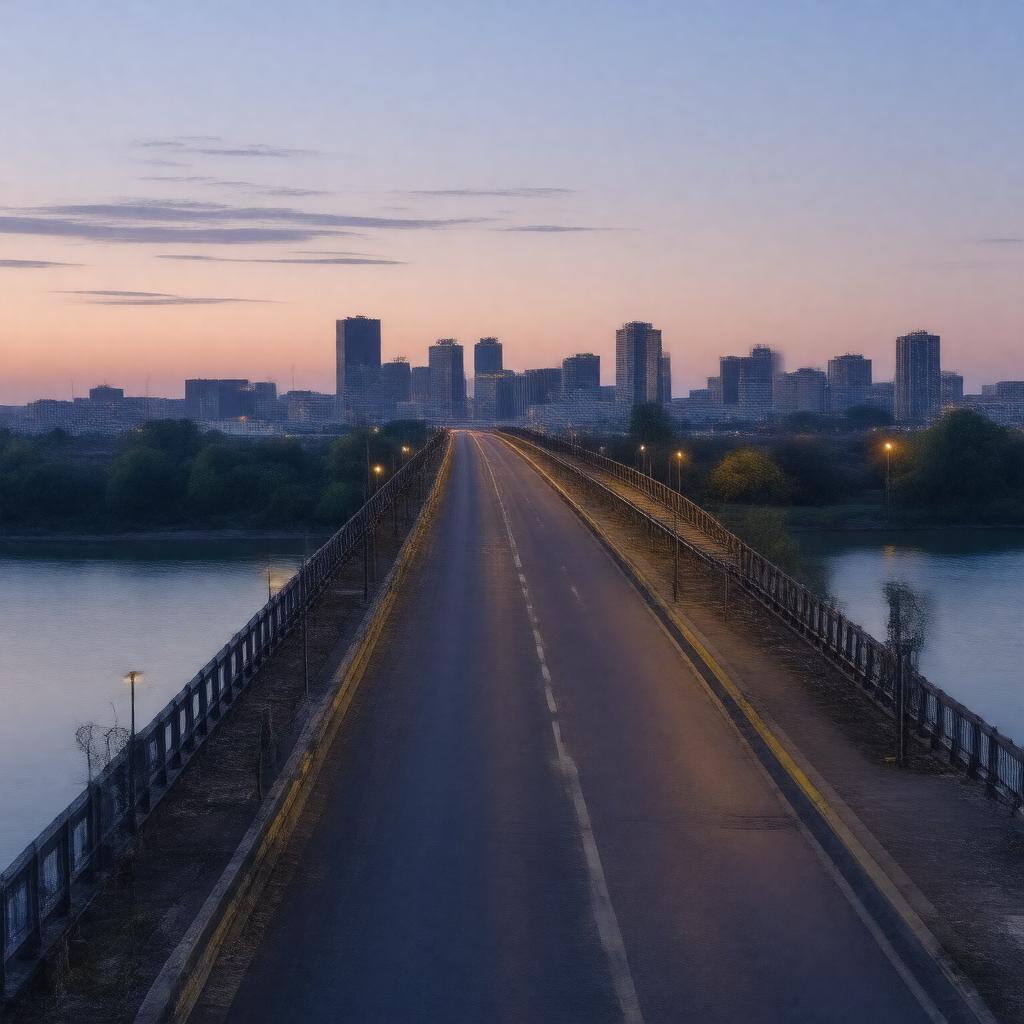 AI-created image of Heart of America Bridge