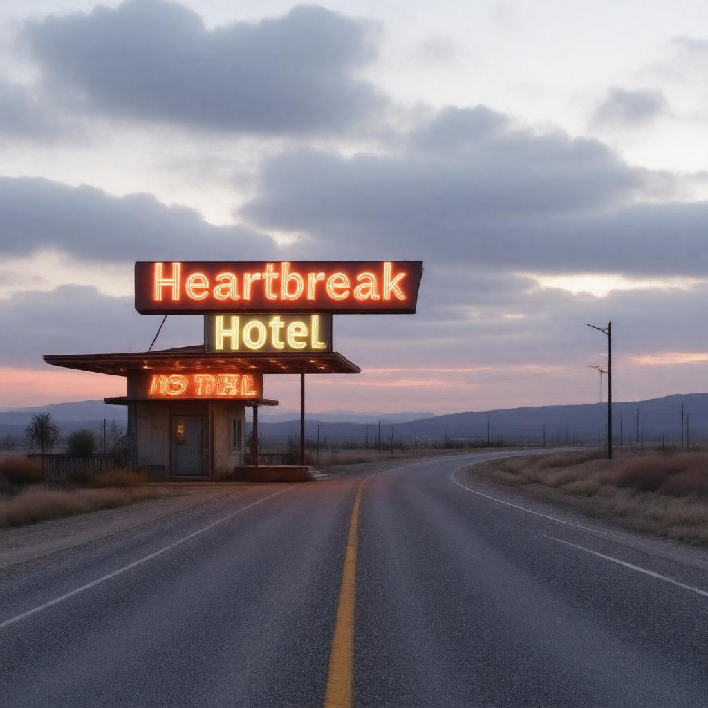 AI-created image of Heartbreak Hotel