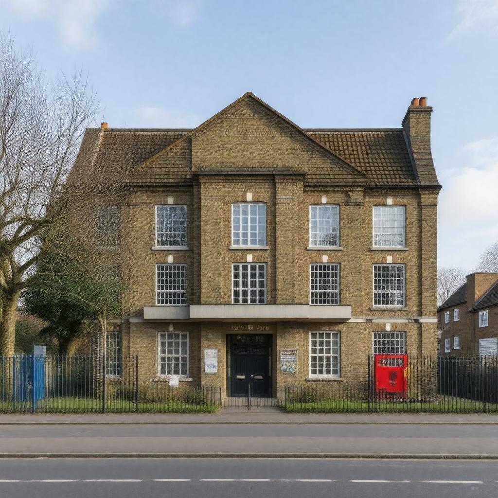 AI-created image of Heath School