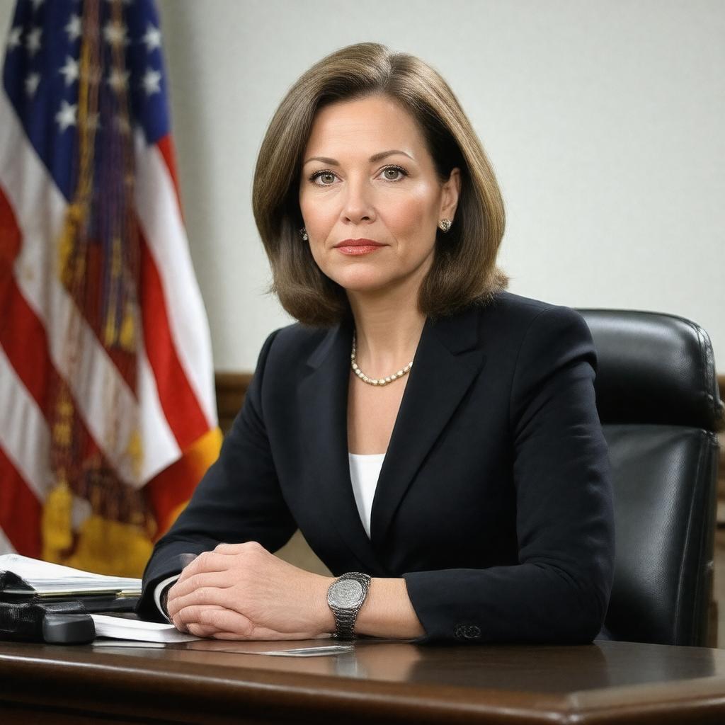 AI-created image of Heather Dunbar