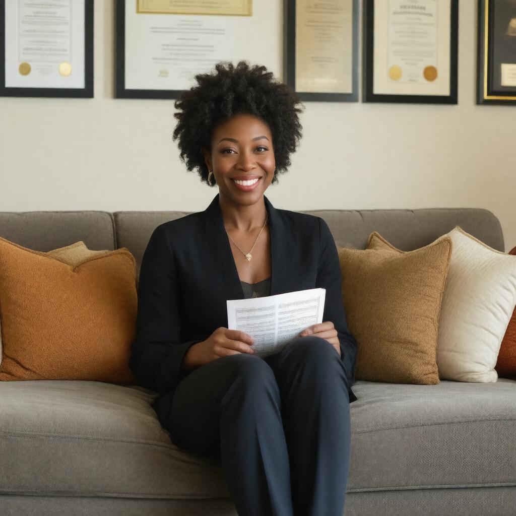 AI-created image of Heather Headley