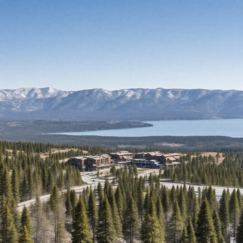 AI-created image of Heavenly Mountain Resort