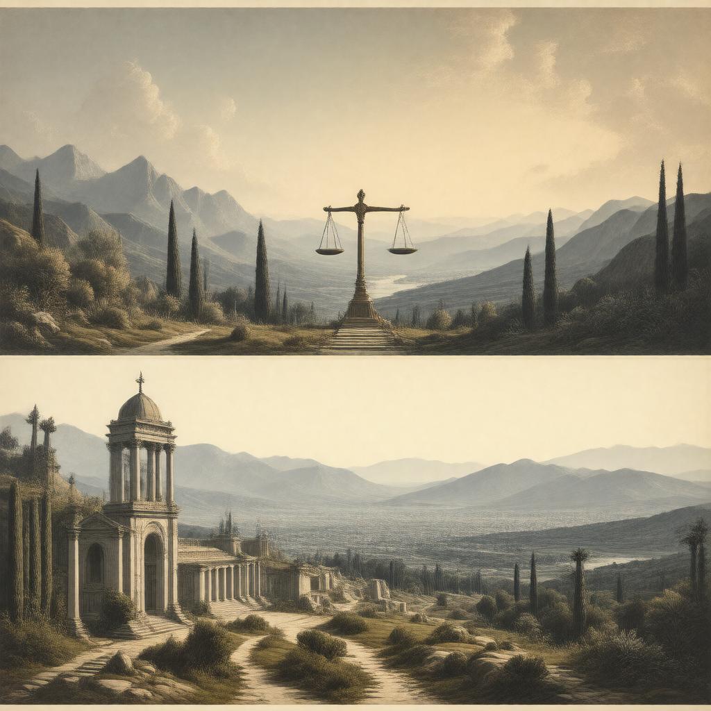 Click to view larger image AI-created image of Hebraism and Hellenism