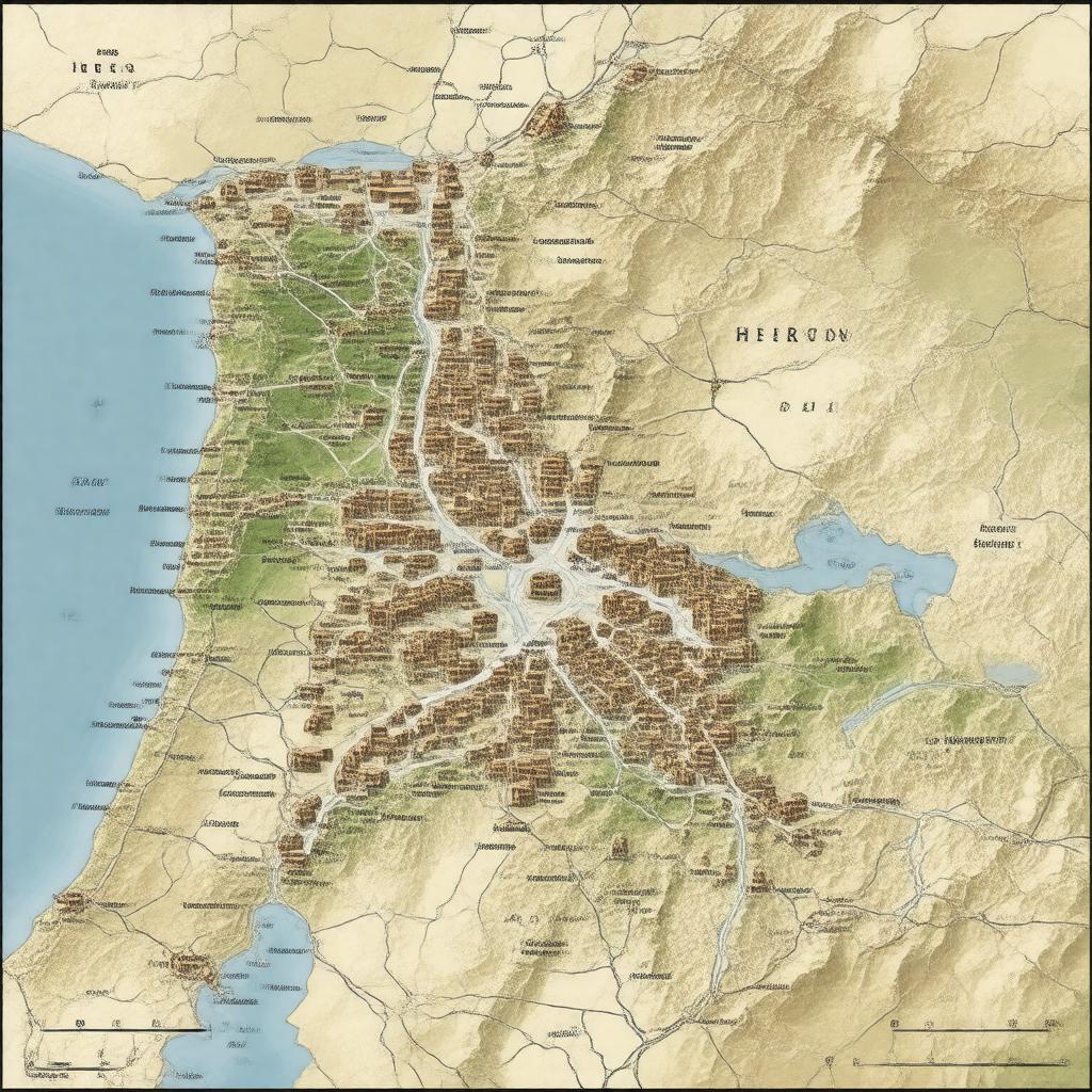 AI-created image of Hebron Governorate
