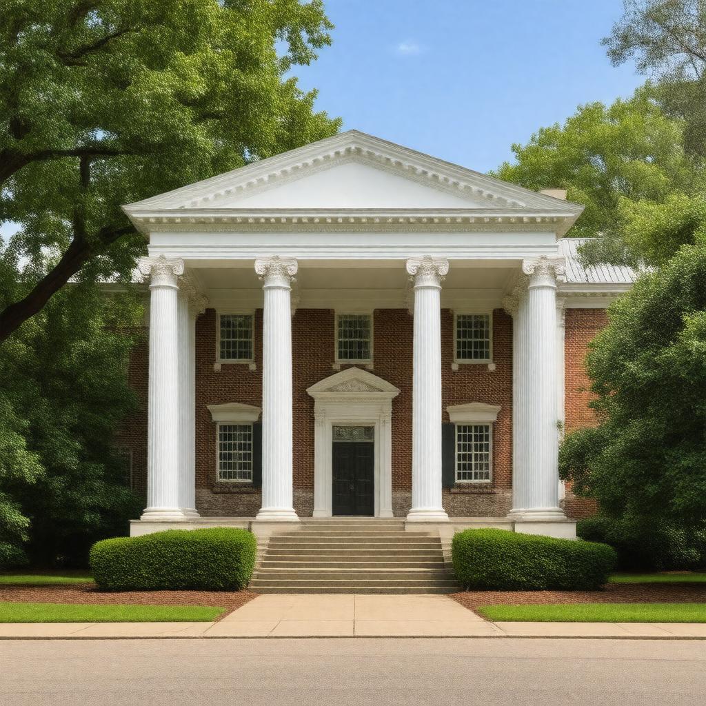AI-created image of Hedge Hall