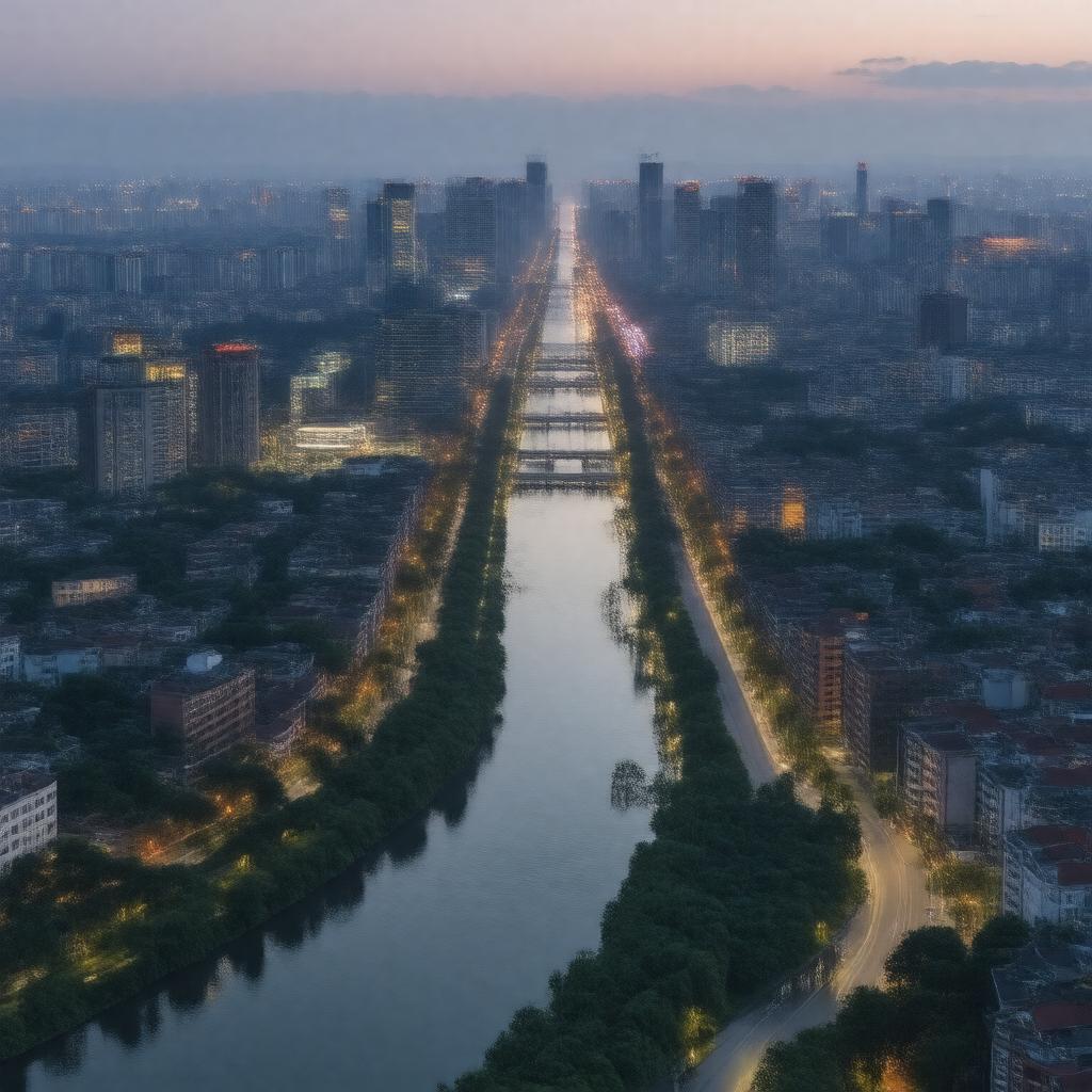 AI-created image of Hefei