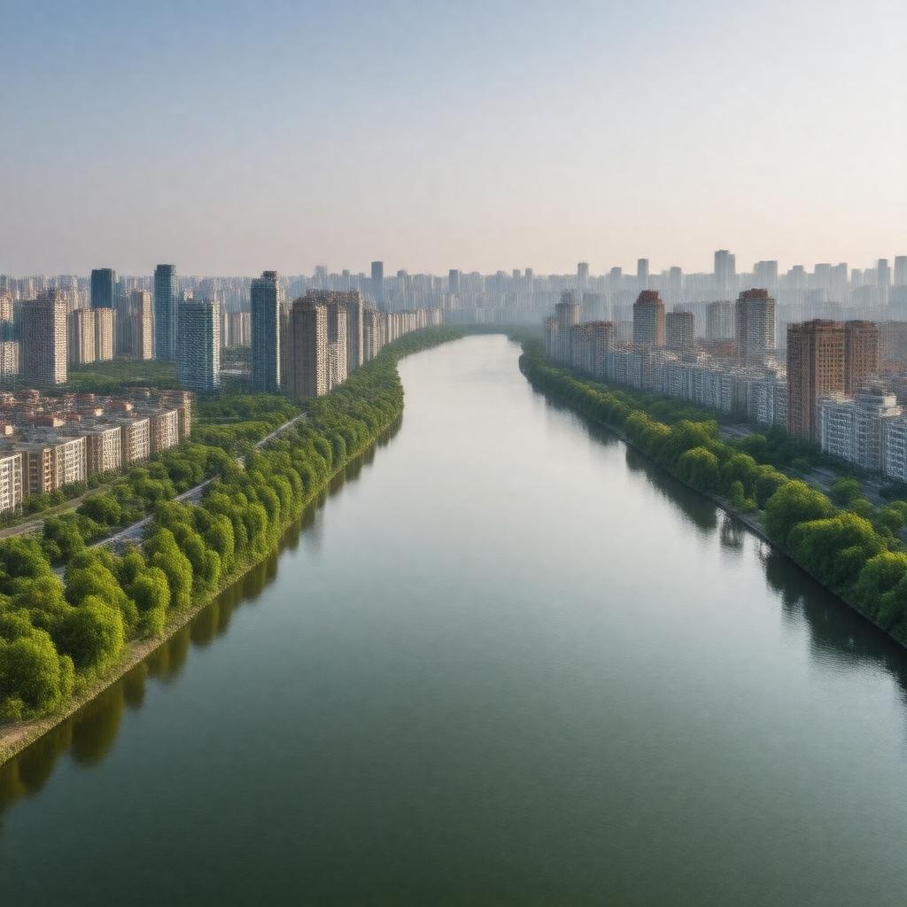 AI-created image of Hefei, China