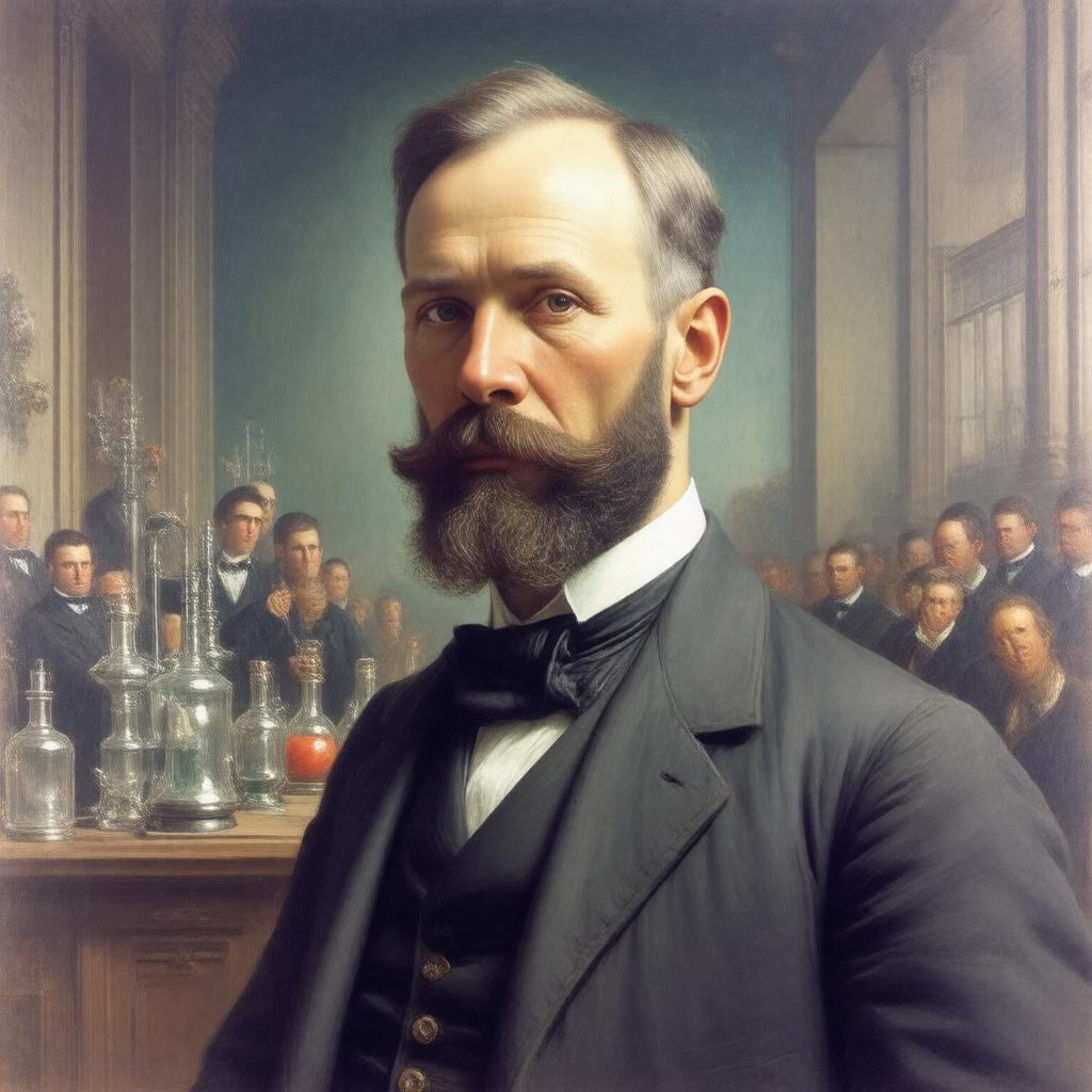 AI-created image of Heinrich Hertz