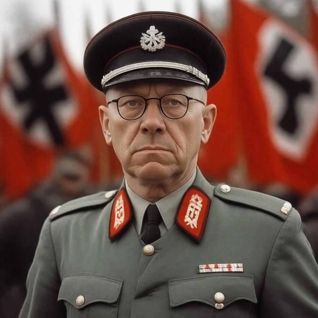 AI-created image of Heinrich Himmler