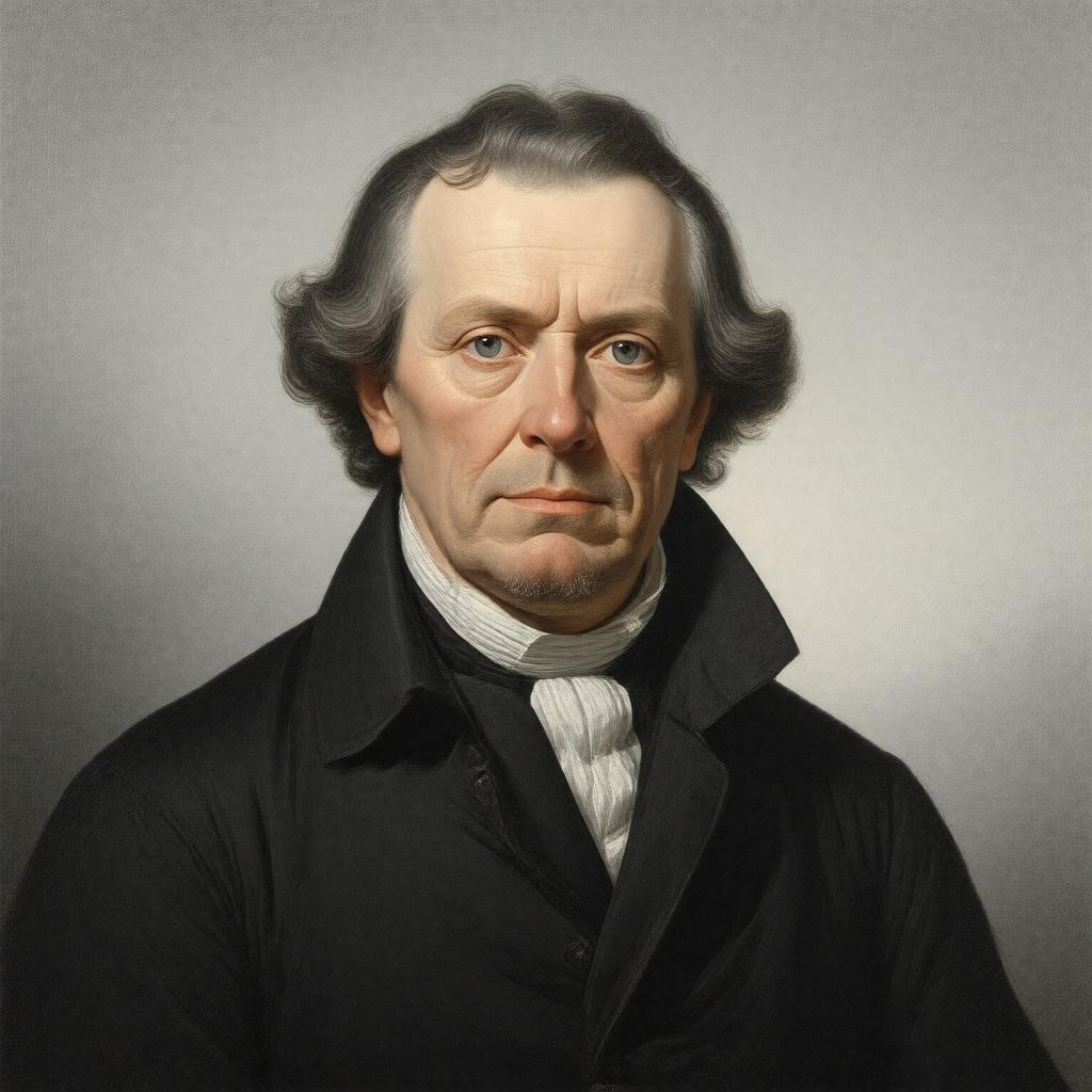 AI-created image of Heinrich Melchior Mühlenberg