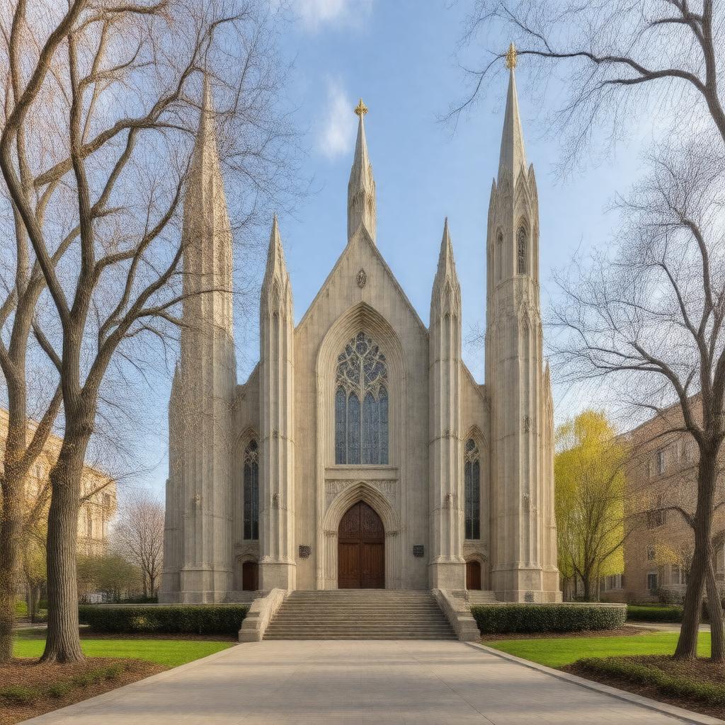 AI-created image of Heinz Memorial Chapel