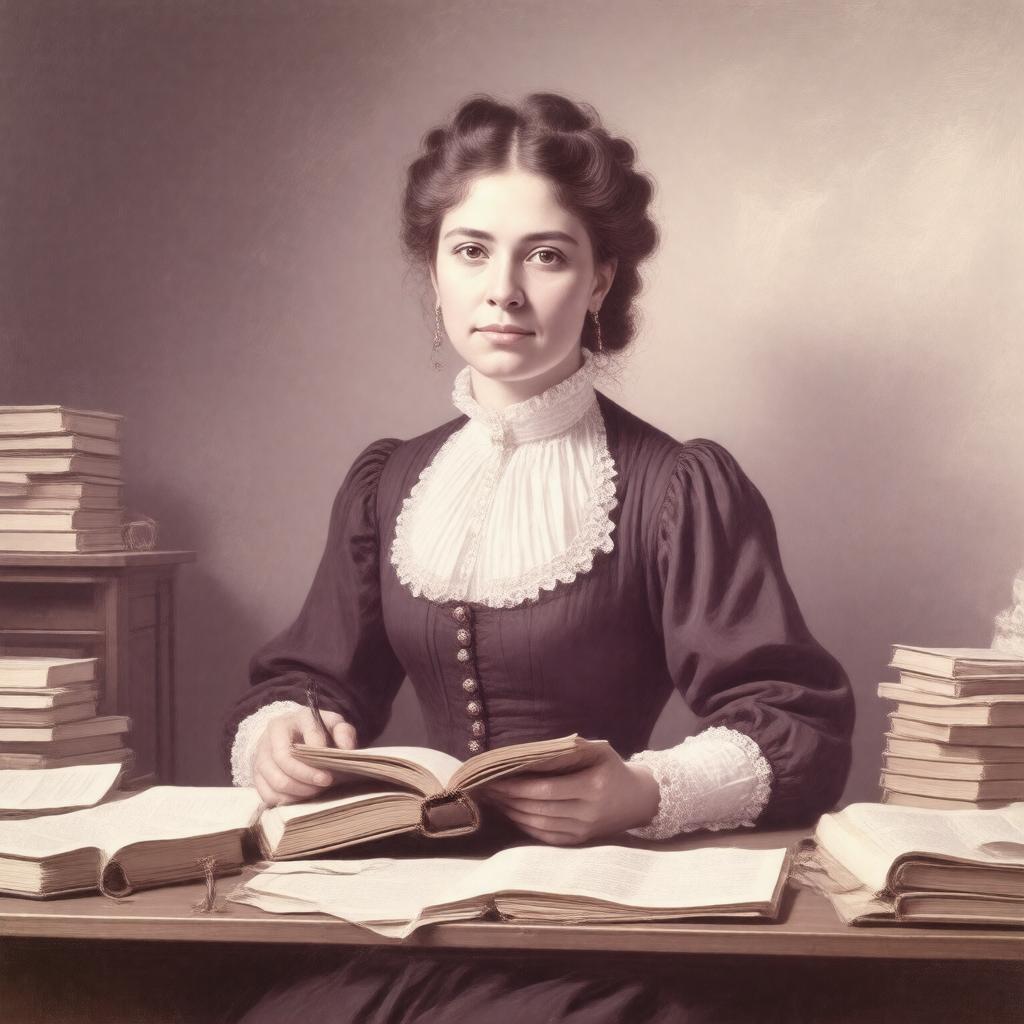 AI-created image of Helen Campbell