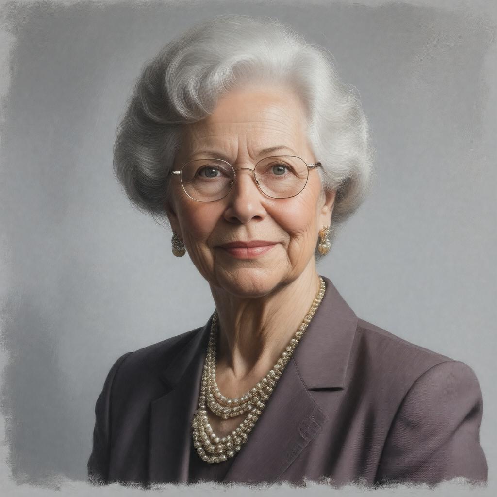 Click to view larger image AI-created image of Helen Jones Rich