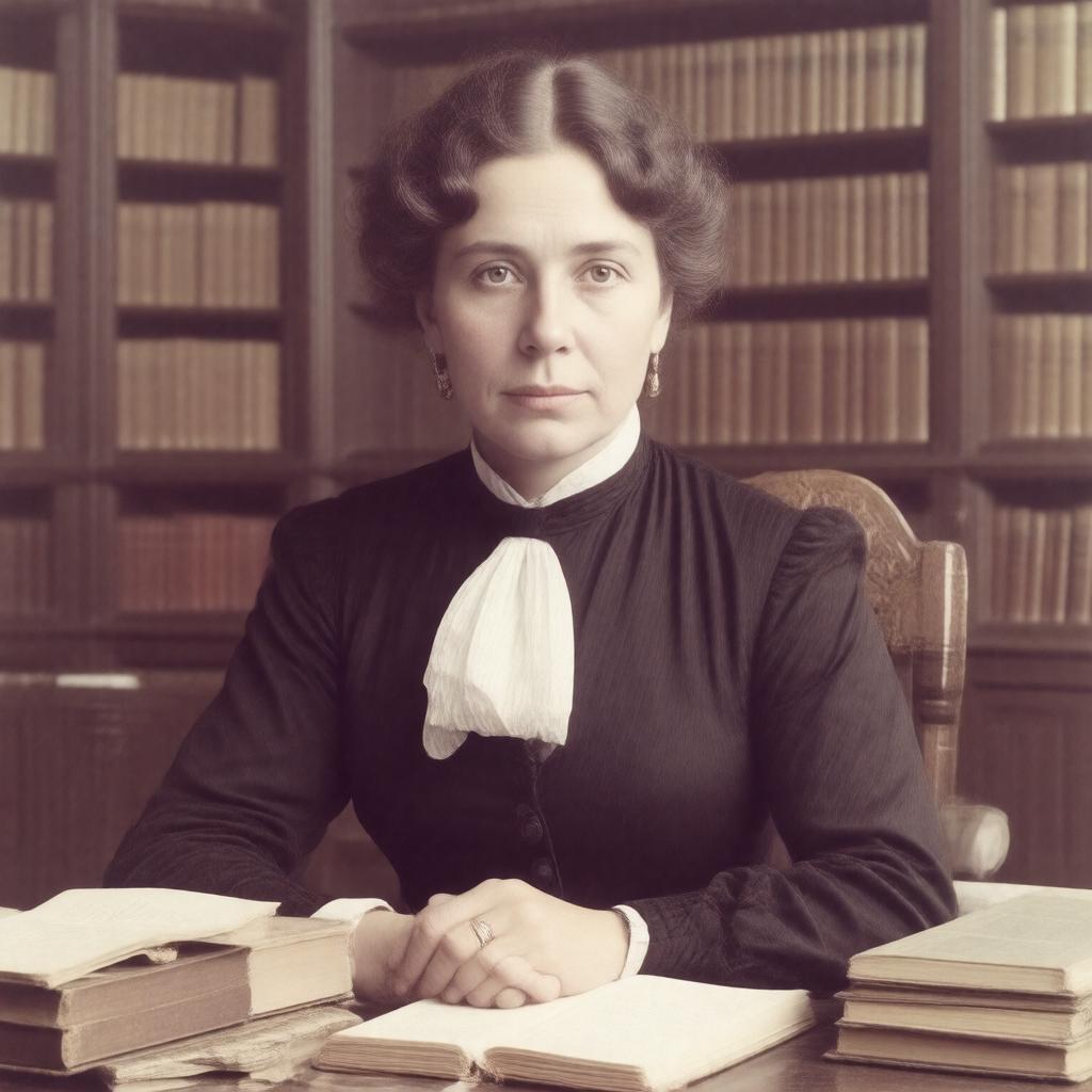 AI-created image of Helen Magill White