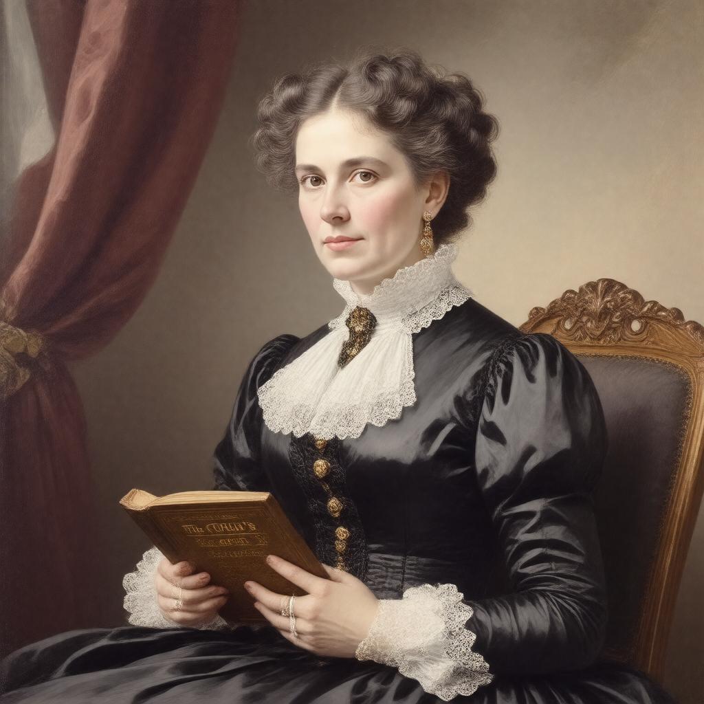 AI-created image of Helen Maria Barnum
